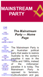 Mobile Screenshot of mainstream.org.au