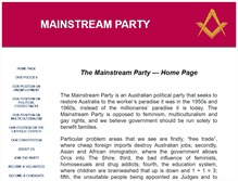 Tablet Screenshot of mainstream.org.au